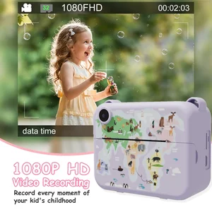 كاميرا صور رقمية فورية للطباعة للأطفال مسجل فيديو طابعة حرارية صغيرة هدية عيد ميلاد تعليمية للأطفال أفضل 10 ألعاب كاميرا تجسس للمبيعات - رقم 4