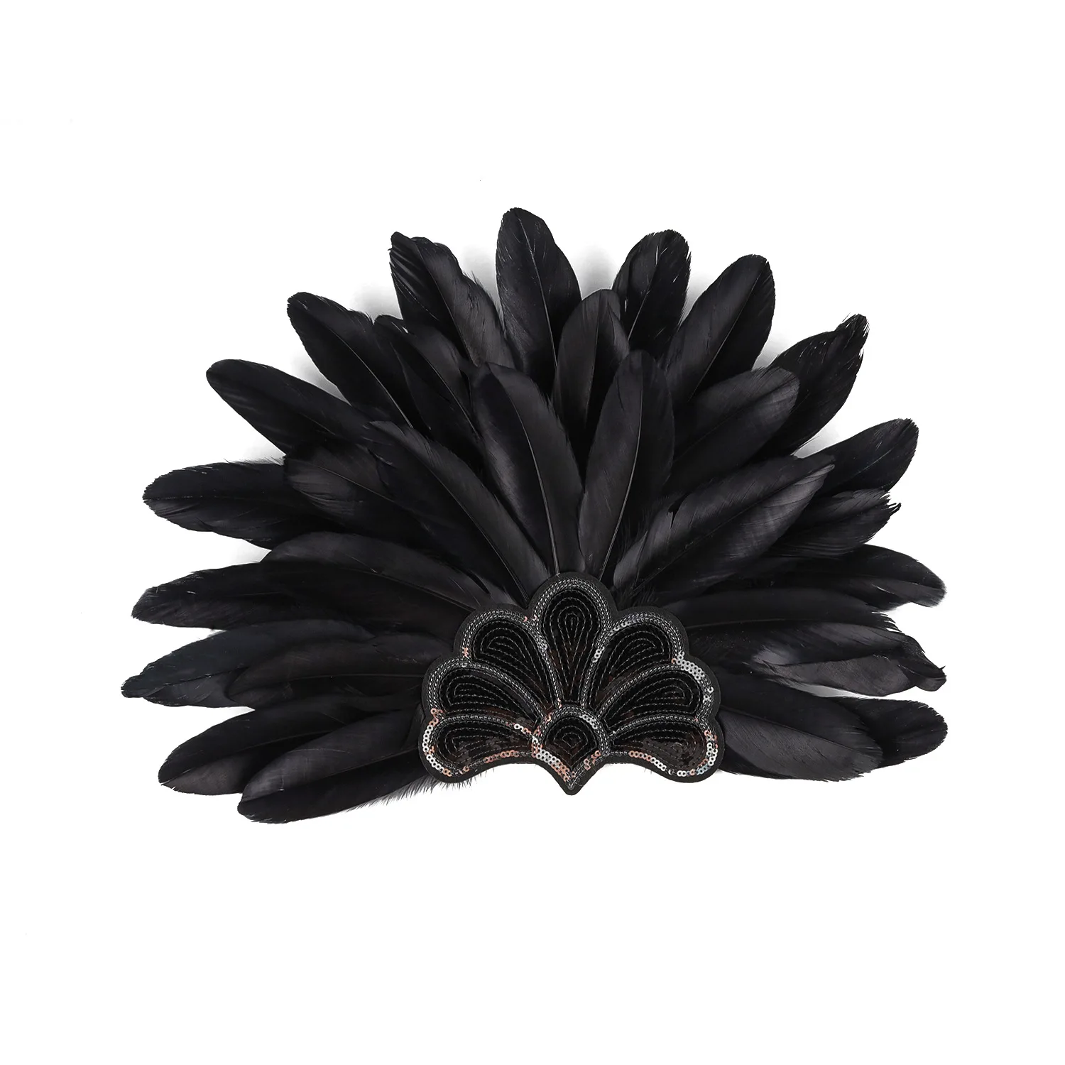 Flapper Headbands Mardi Gras Prom Dancer Headpiece for Party Carnivals Celebrations Headwear Hair Styling