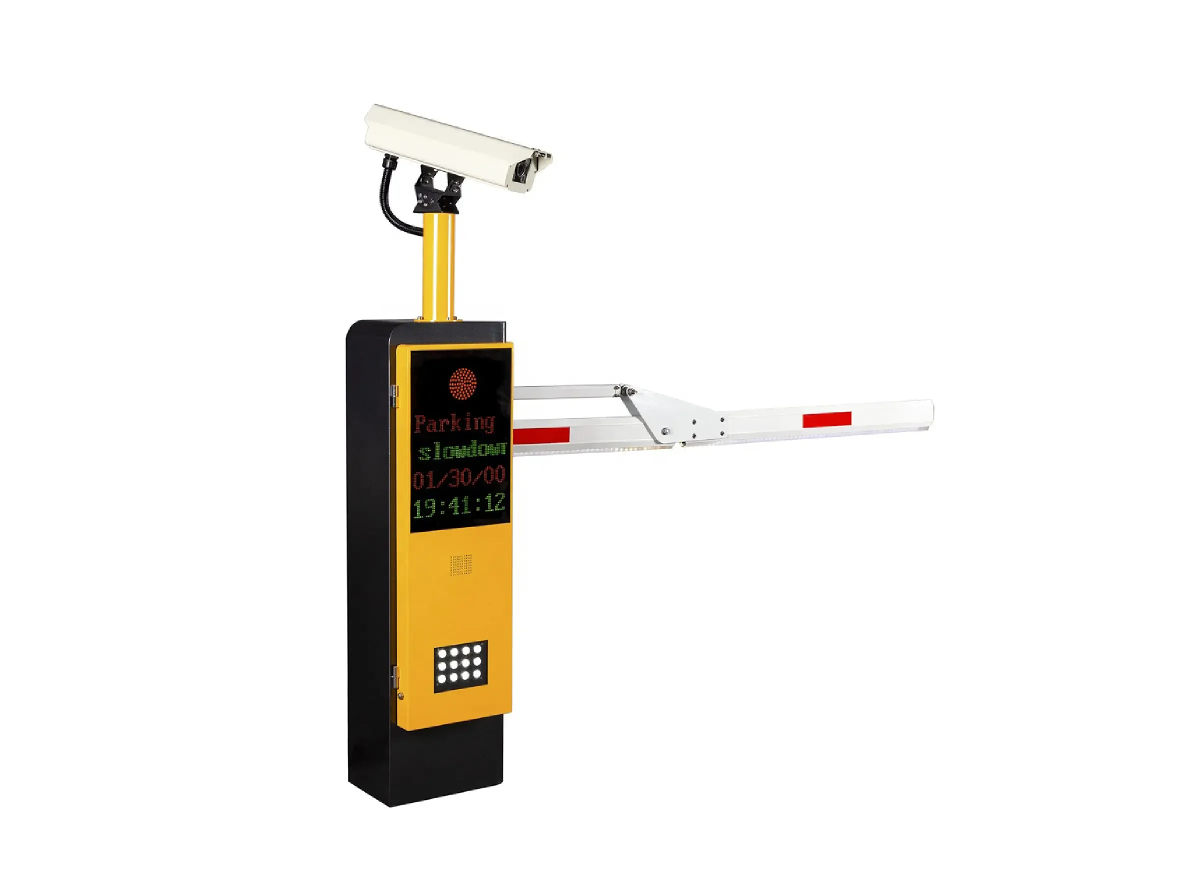 Software da câmera do reconhecimento da placa de número do carro do sistema de estacionamento LPR ANPR