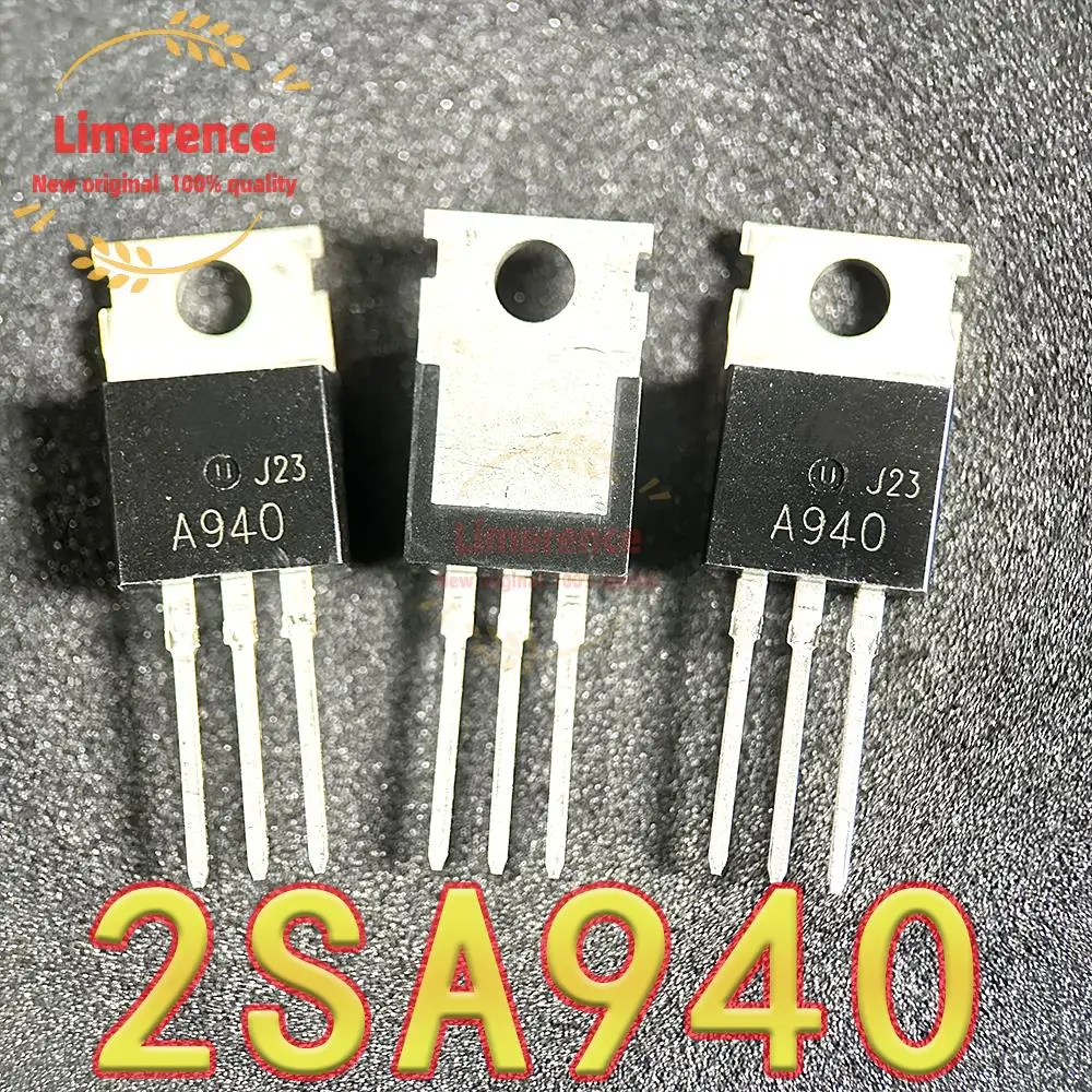 10PCS 2SA940 A940 2SC2073 C2073 ( 5 pairs  A940 C2073 ) TO-220 audio pairing tube