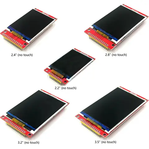 2.2 inch/2.4/2.8/3.2/3.5 inch TFT touch color SPI serial LCD display module
