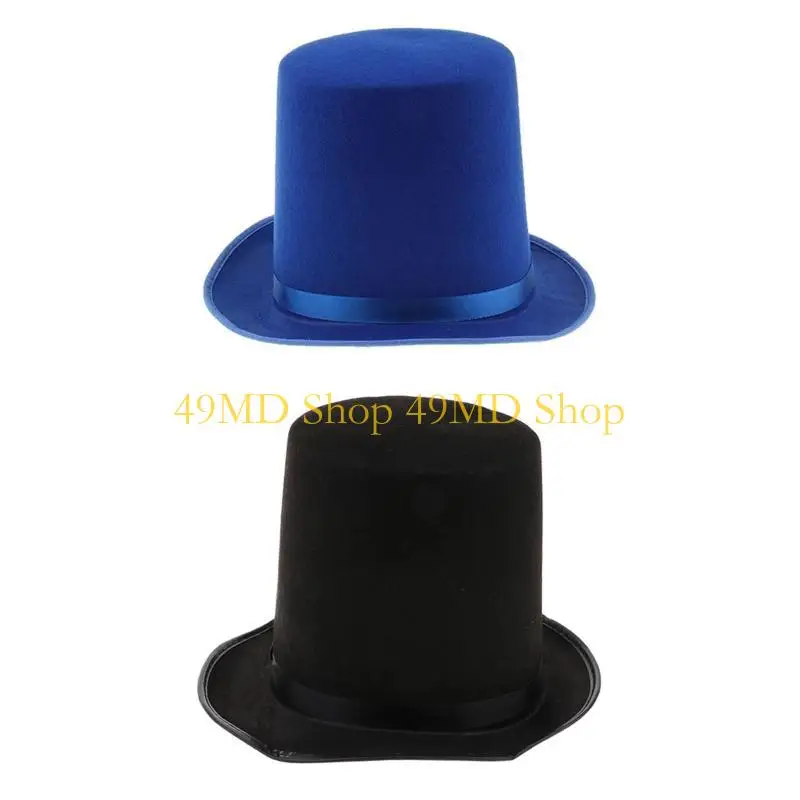49MD Black Top Hat Bowler Top Hat Magician Top Hat Magician Performed Hat Stage
