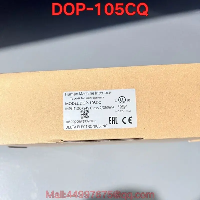 New DOP-105CQ Touch…