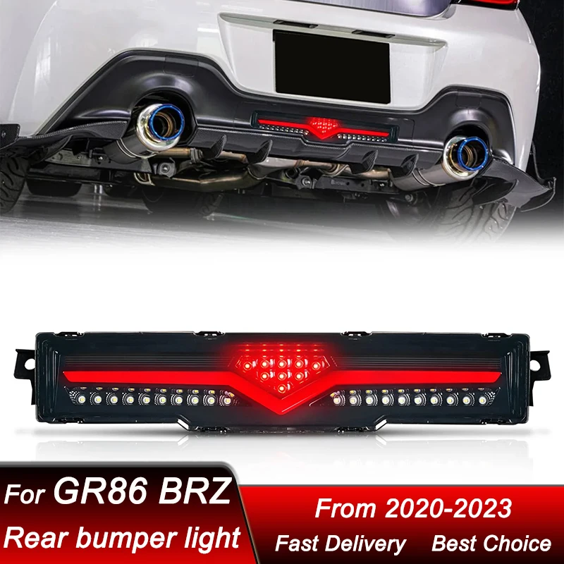 

Car Tail Lights For Toyota GR86 & Subaru BRZ 2020-2023 FULL LED Rear bumper light Dynamic Turn Signal Light Tail Lamp Assembly