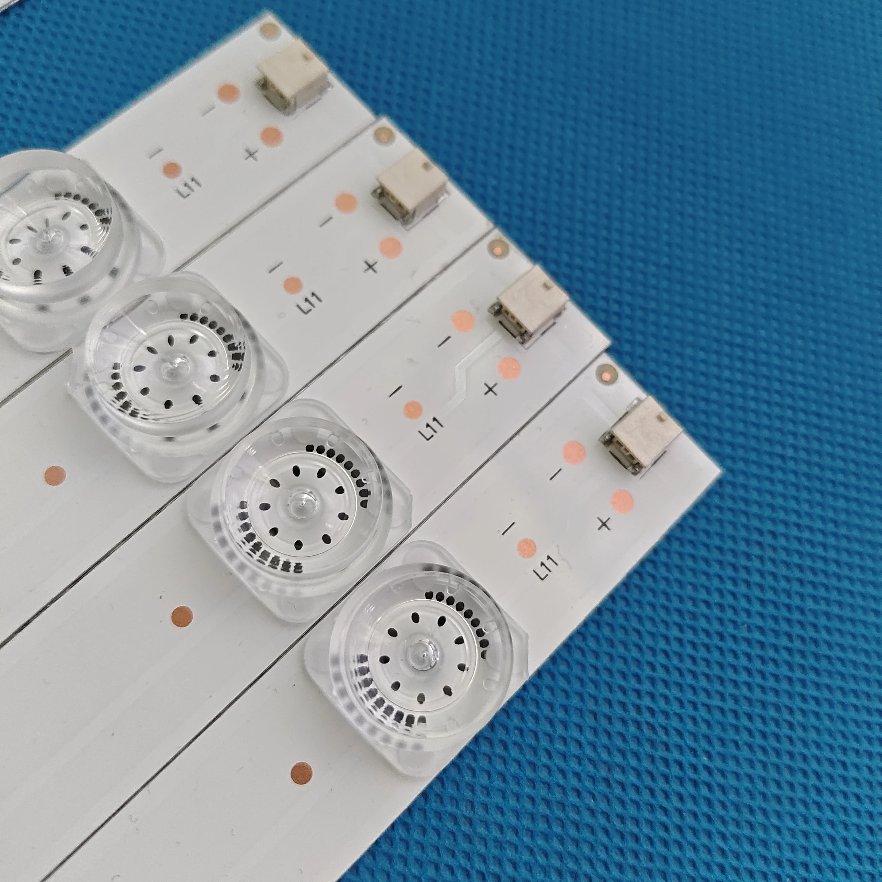 LED Backlight Strip For JVC LT-55KB585 KALED55XU9220STB Bars LB-C550U17-E5K-H-G71-JF2 JL.D550B1330-002AS-M Matrix Rulers Kits