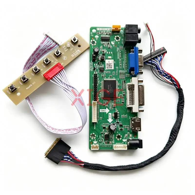 Controller Drive Board Fit LP156WFC LP156WF2 LP156WF1 LP156WF4 LVDS 40-Pin Laptop Panel VGA DVI HDMI 1920x1080 1920*1080 Kit DIY