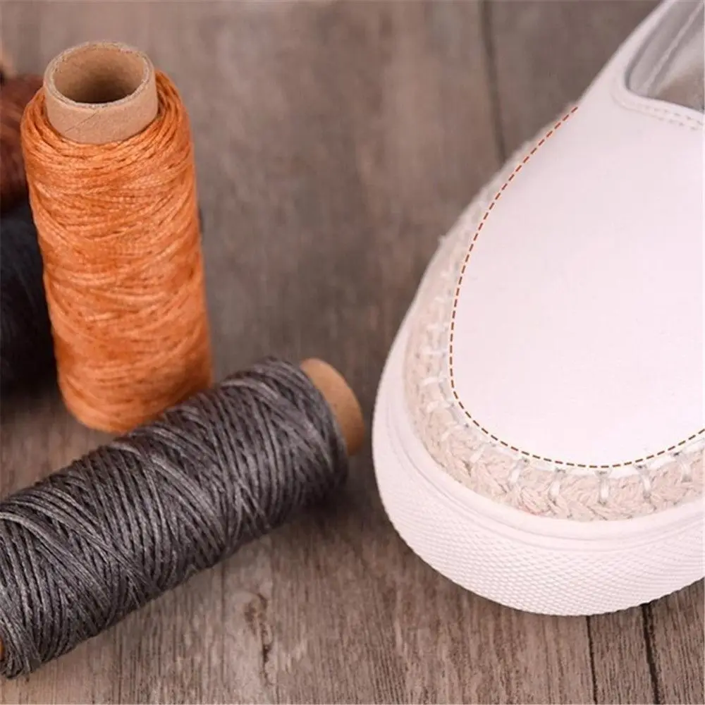 

30m/roll Tool DIY Flat Handicraft Leather Sewing Line Waxed Thread Cord