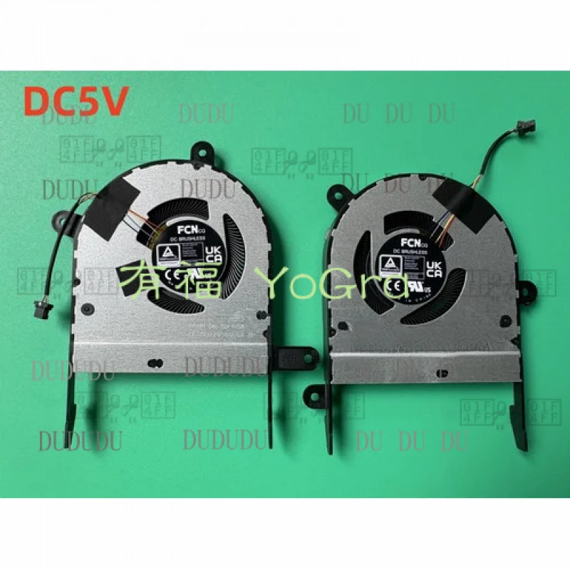 

DDD Original for ASUS Zenbook Pro 15 Flip OLED UP6502Z Q539Z CPU+GPU FAN R+L