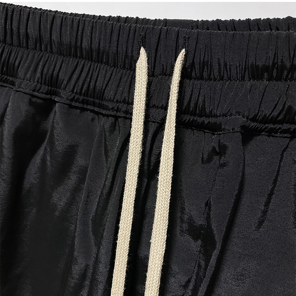 2024 wiosenno-letnie nowe damskie szorty Y2k biała kieszeń eksponowane elastyczny sznurek do ściągania talii krawat przypadkowy dojeżdżający do pracy sto najnowsze spodnie