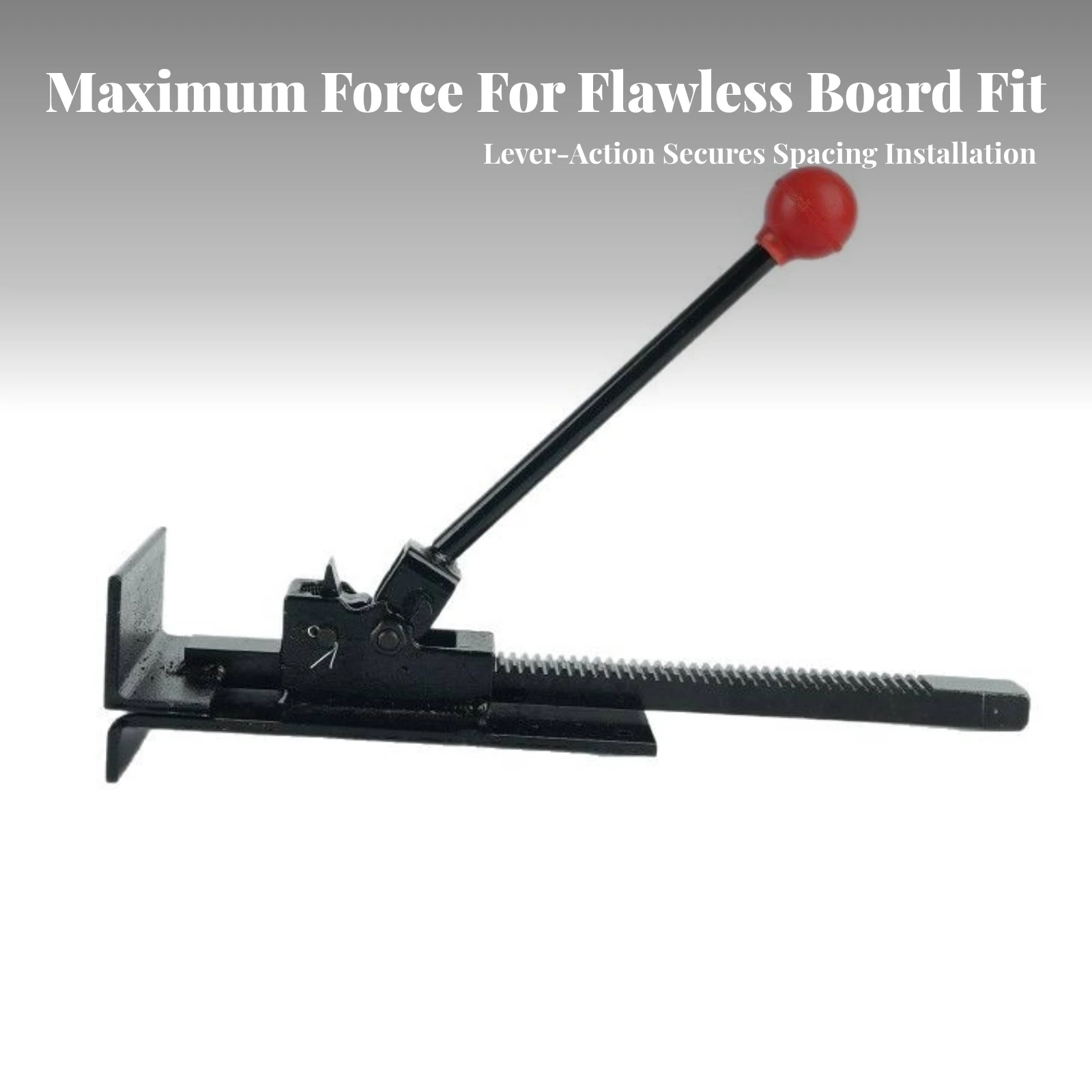 Floor Installation Pull Clamp Slim Flooring Pull Clamp with Lever Handle Hand Tool Heavy-Duty Professional for Installers