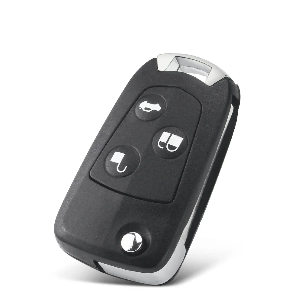 Dandkey Car Modified Flip Remote Key 3 Button Fob Shell For Ford Focus Mondeo Fiesta C-MAX Fusion Transit KA FO21 HU101 Key Case