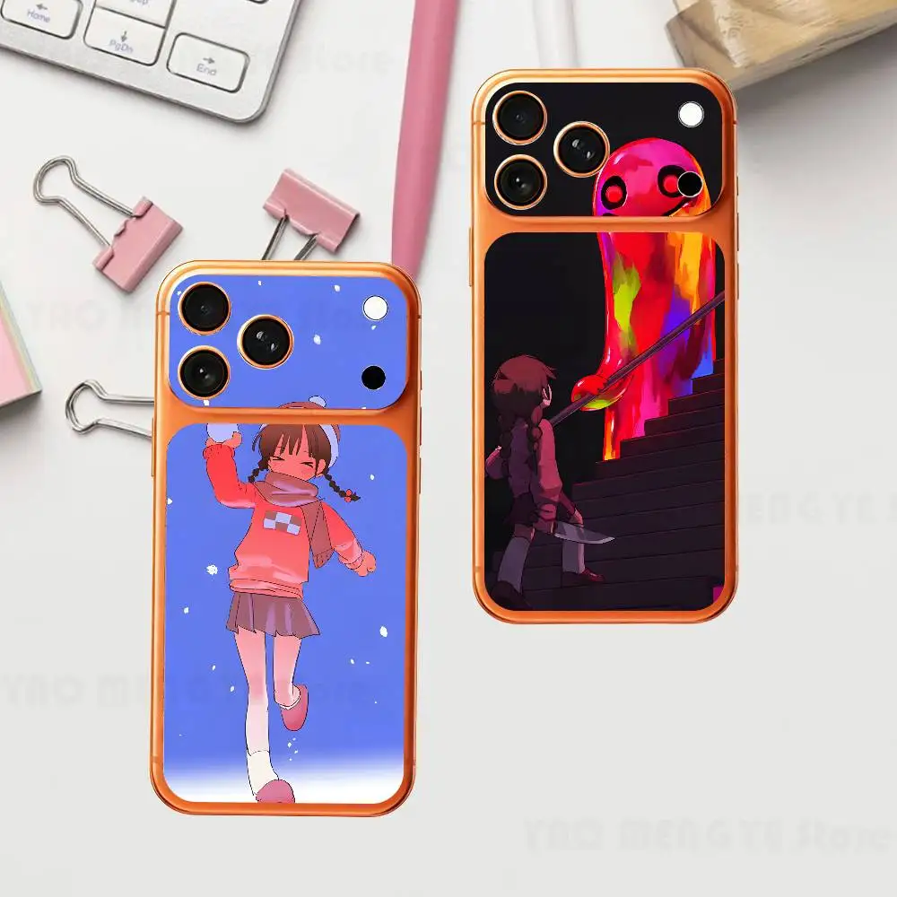 

Madotsuki Y-Yume N-Nikki Game For Iphone 17 Pro ProMax Back Protective Decorative Sticker Back Cover