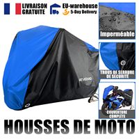 Motorcycle Covers Black Blue Waterproof Motors Scooter Dirt Bike Dust Rain Snow UV Protector Cover Indoor Outdoor XL XXL XXXL