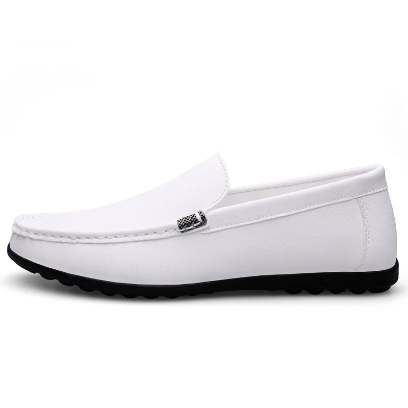 Daily casual men's leather shoes driving shoes new four-season general Doudou men's shoes outdoor lazy one-pedal men