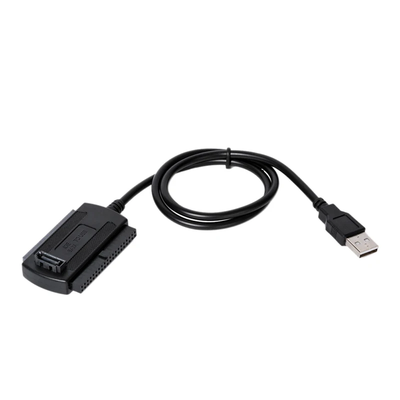 Converter Cable Hard Drive For 2.5 / 3.5 Inch with 4 Pin Power Cable SATA/PATA/IDE Drive to USB 2.0 Adapter