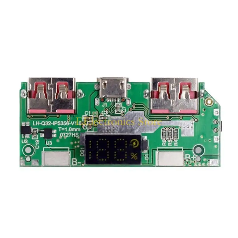 

B03C Type-C USB 5V 3A Мобильный модуль питания для зарядного устройства 18650 лития аккумулятора