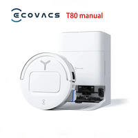 Ecovacs Deebot T80 Floor Cleaning Robot with Integrated Sweeping and Mopping, Fully Automatic Cleaning