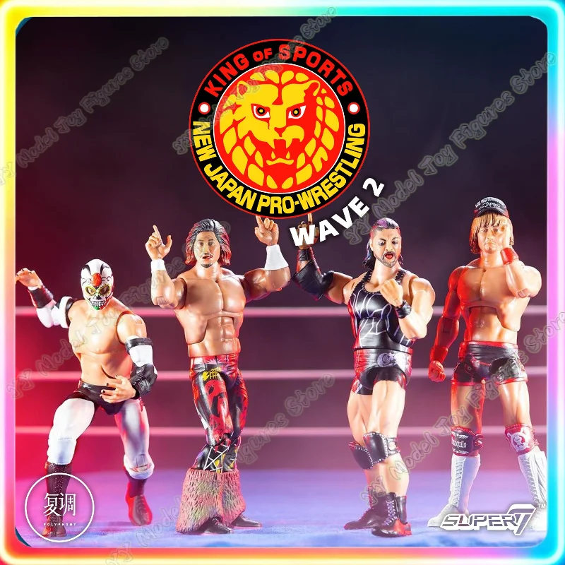 [Polyphony] in Stock Shipped Within 72 Hours Super7 New Japan Pro Wrestling Series 2 NJPW 7 Inches
