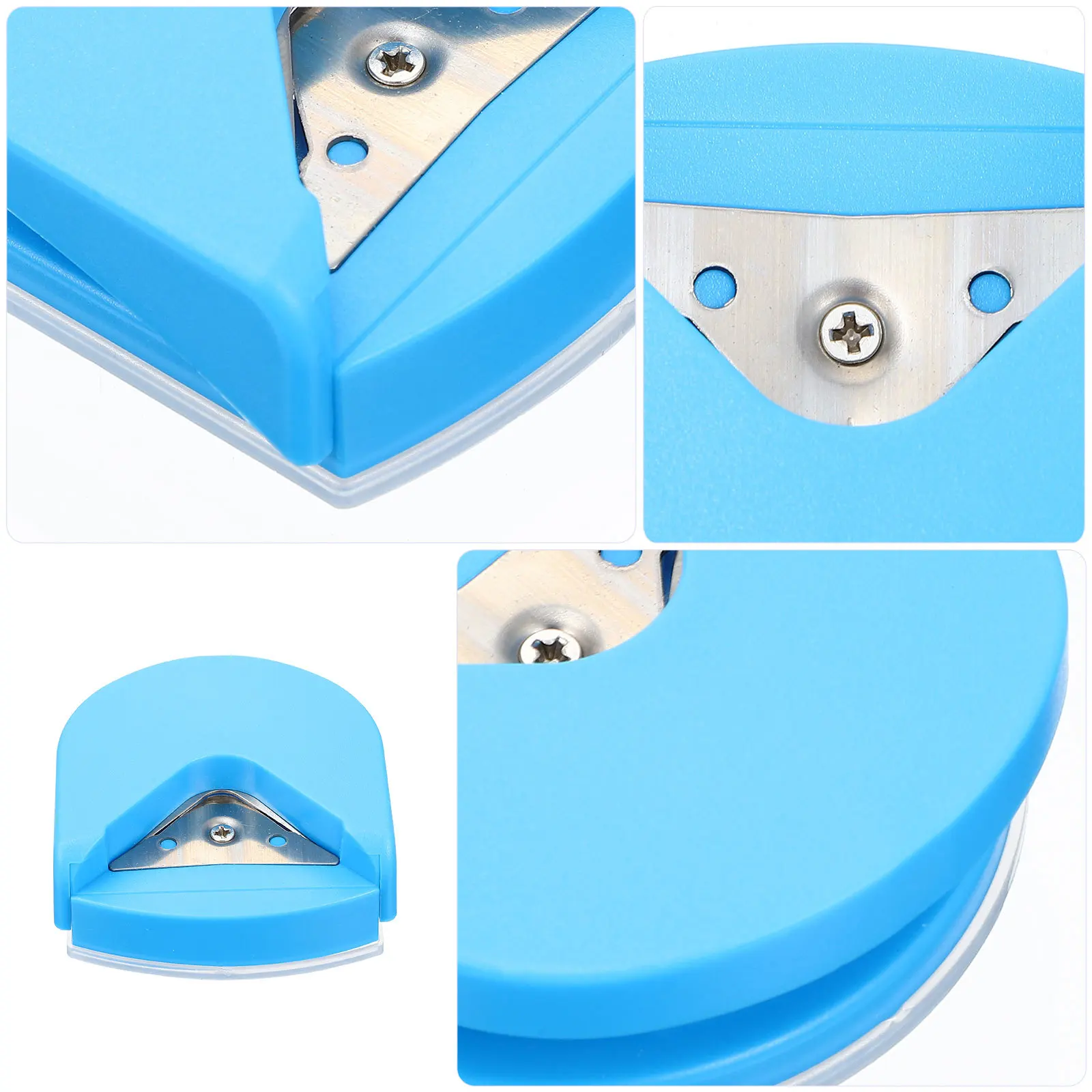 2개입 사진 모서리 트리머 컴팩트 디자인 인체공학적 뚜껑 개폐 깔끔한 절단 사무실 및 DIY 프로젝트에 적합