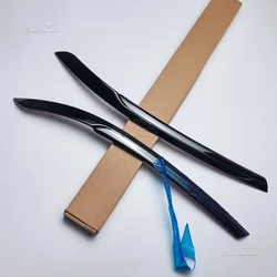 For VW Volkswagen Tiguan 2 MK2 2017 2018 2019 2020 2021 Engine Cover Bonnet Grill Lip Molding Cover Trim Bar Garnish Styling
