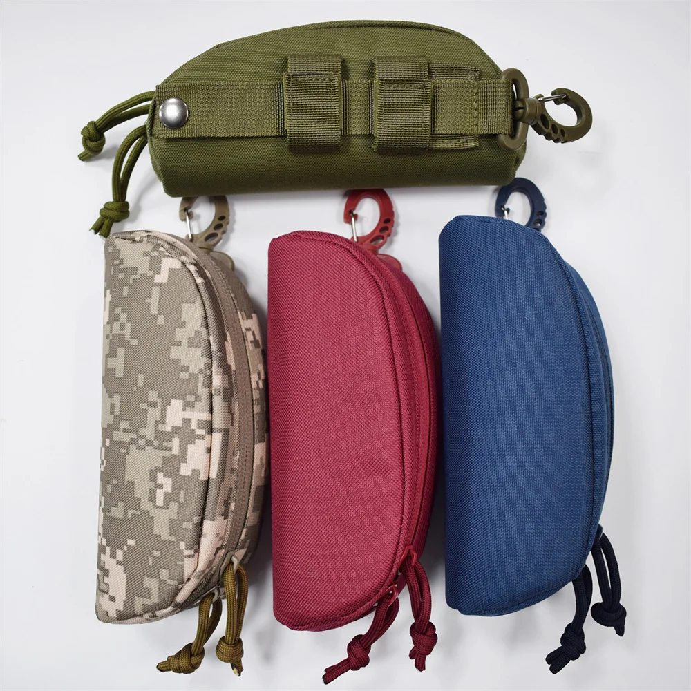 

Tactical EDC Waist Pack Glasses Case for Outdoor Sunglasses Pouch Eyeglasses Case Bag Army Hunting Accessories Organizer
