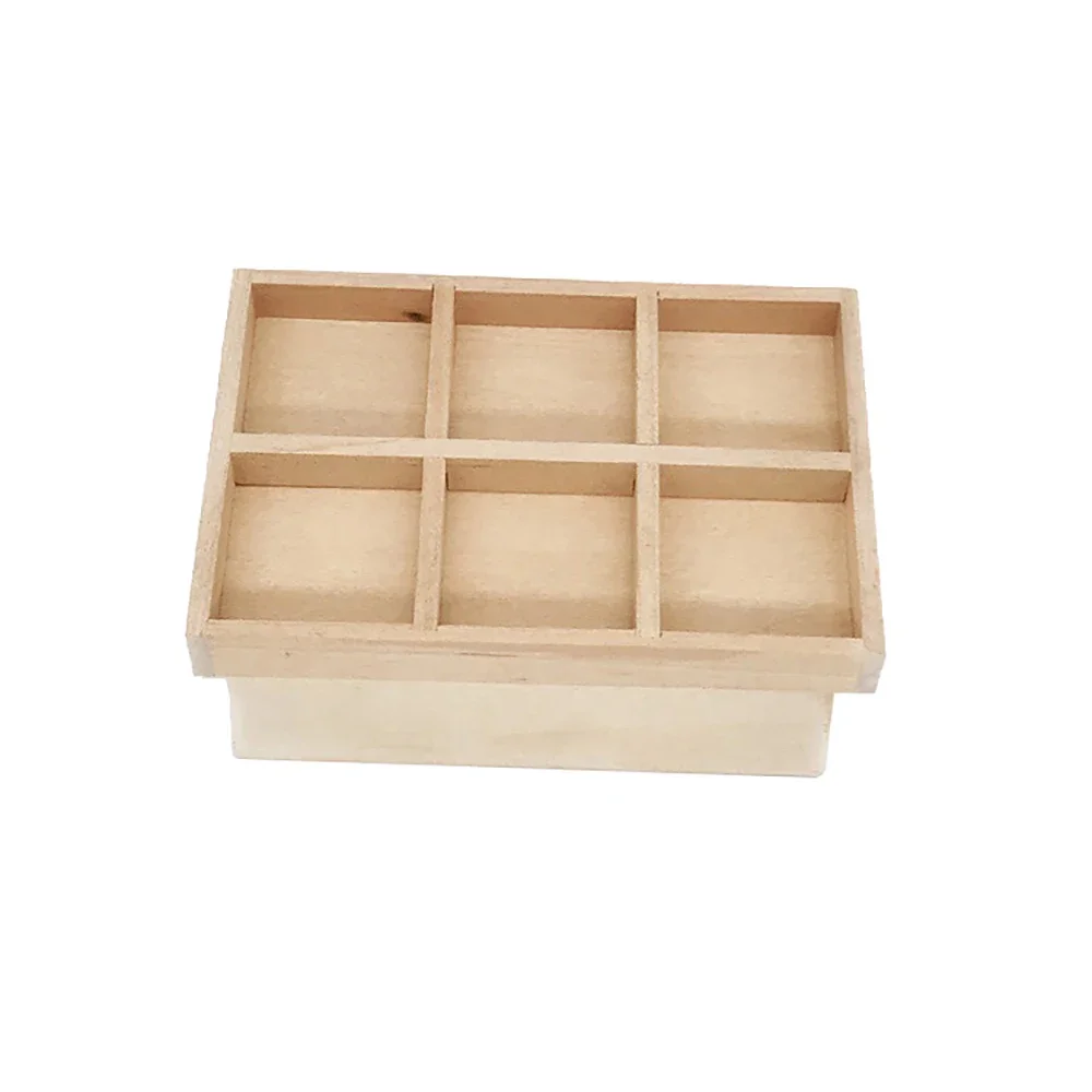 1/12 casa delle bambole in miniatura cremagliera per verdure in legno mini vetrina per frutta giocattolo per accessori casa delle bambole decorazione ob11 bjd