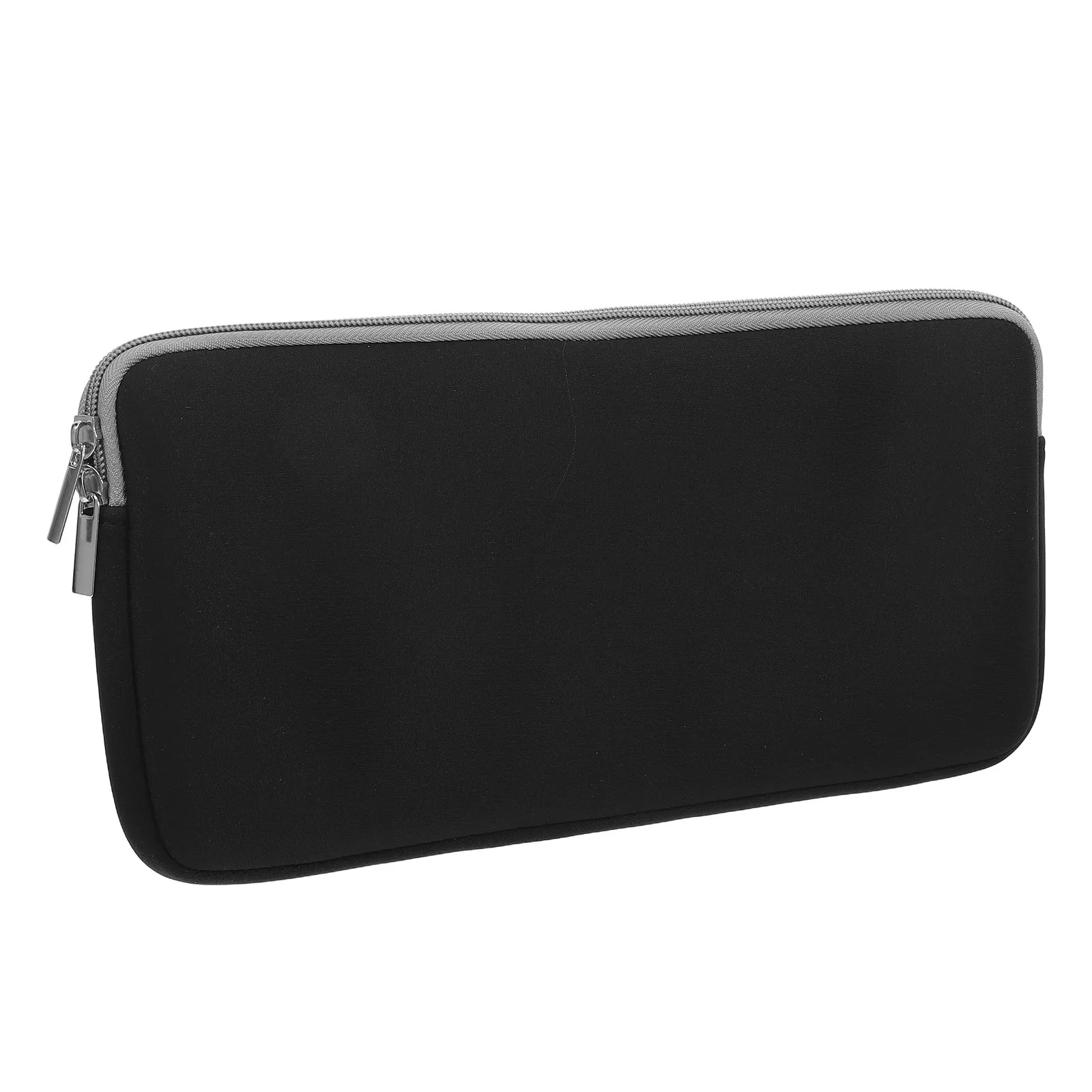 Premium Neoprene Keyboard Storage Bag Rectangular Zipper Keyboard Carry Bag Pouch for Business Commute Vacation with Mouse Keys