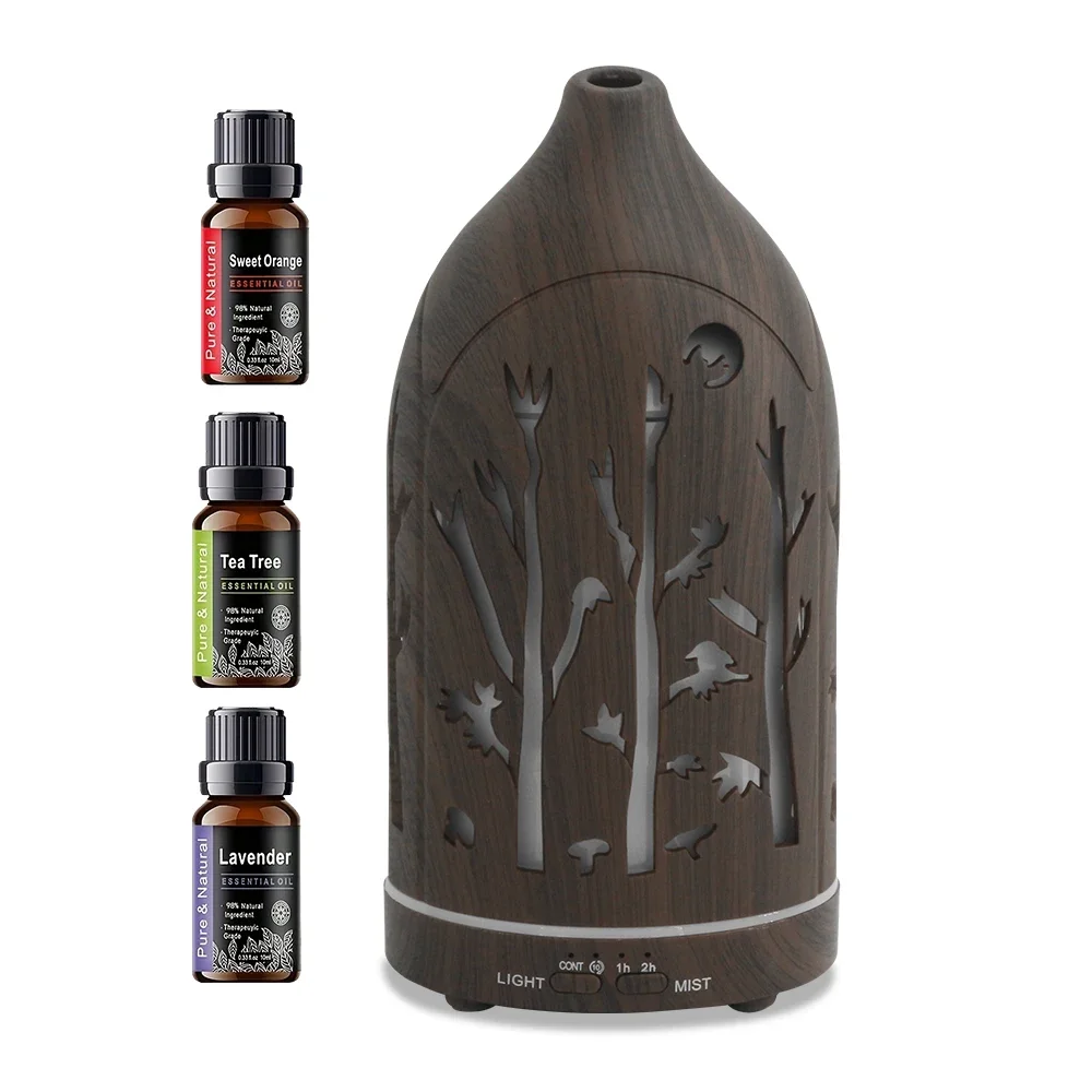 

Диффузор эфирного масла, ультразвуковой увлажнитель аромата с автоматическим отключением, тихий для дома и офиса