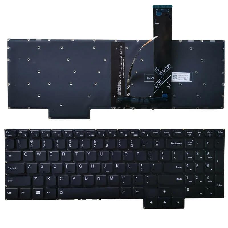 

New Laptop US Keyboard For Lenovo Legion 5-15imh05h - 15imh05 - 15arh05h - 15arh055P-15ARH05H 5P-15IMH05 5P-15IMH05H Backlit