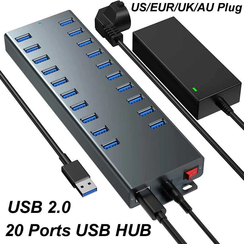 20-port-multi-usb-20-hub-high-speed-data-transfer-fast-charger-splitter-external-120w-12v-10a-ac-power-cable-adapter-for-phone