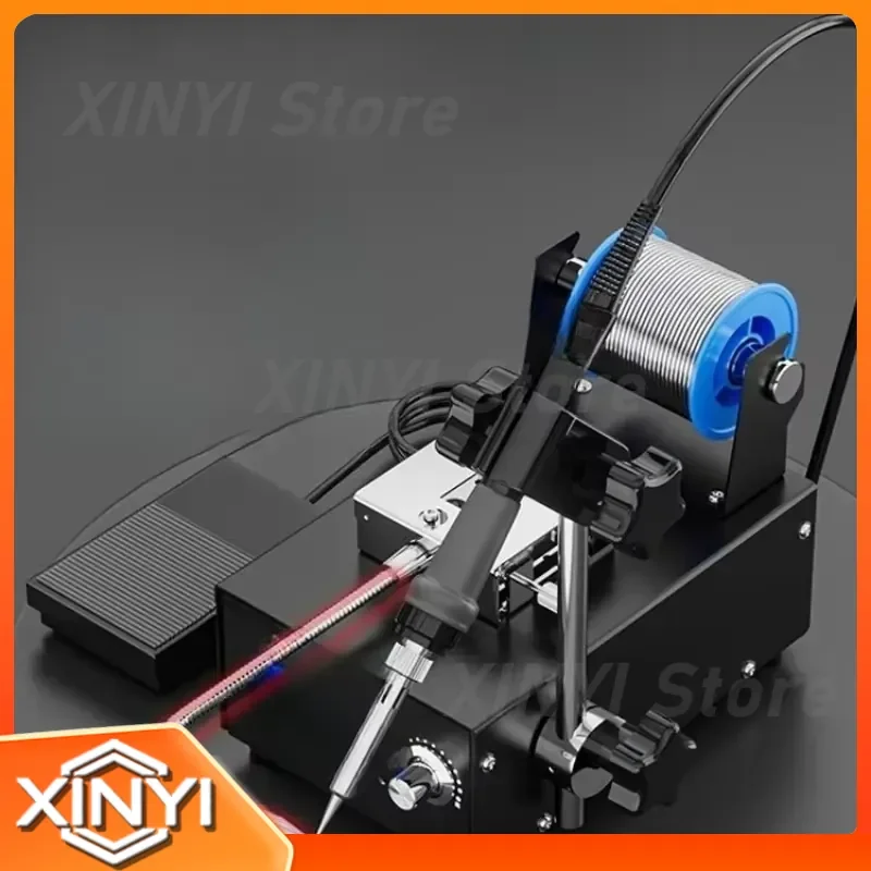 Automatic Soldering Machine for 375B Fully Automatic Electric Soldering Iron with Small Tin Feeding Foot Operated Tin Welding