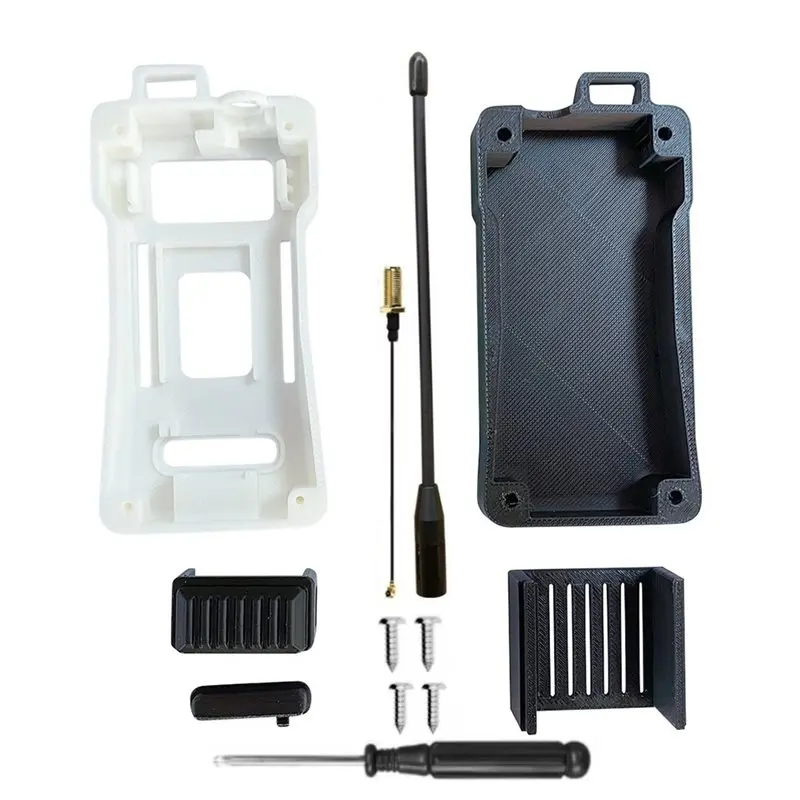 T23C For Heltec V4 Meshtastic Case For Wifi Lora 32 V4 0.96 Inch OLED Solar Powered Lora 32 Dev-Board Shell Only Case A