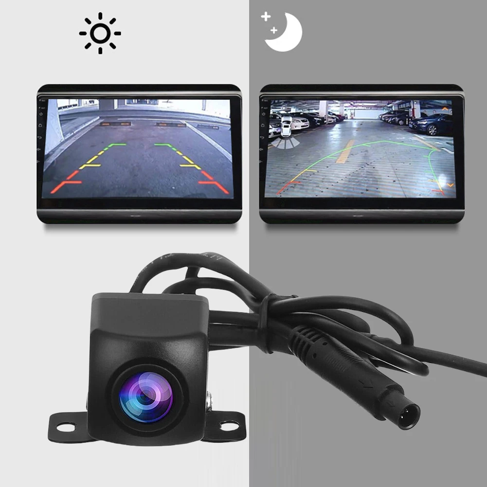 Wireless WiFi Car Rear View Camera Night Vision HD Car Backup Camera IP67 Waterproof Reverse Cam Support for Android IOS view 4