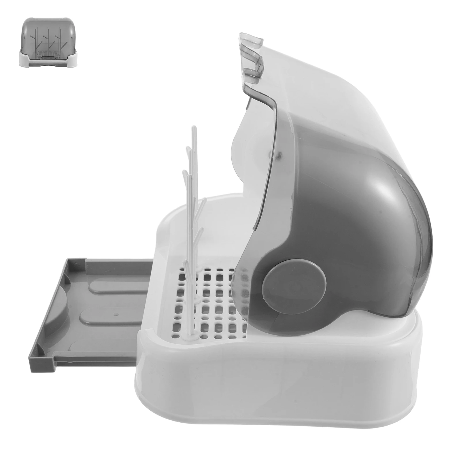 

Drying Dustproof Quick Drainage Space Saving Baby Dryer Holder Baby Bottle Draining Rack Milk Bottle Storage Solution