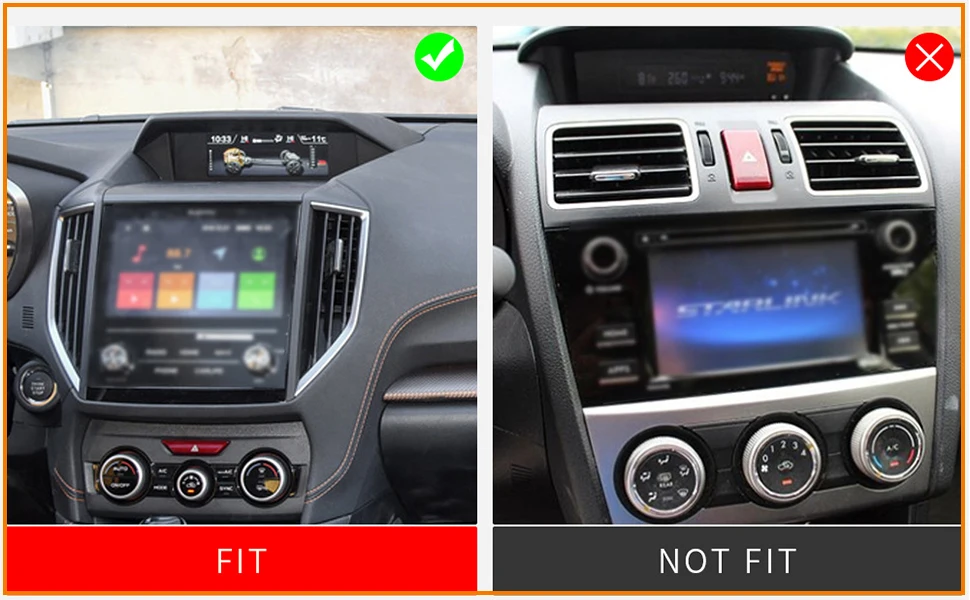 Auto Zentral steuerung Armaturen brett Pad rutsch fest für Subaru Förster 2012 2017 Cross trek-xv Impreza Telefon halter Matte – Detail 13