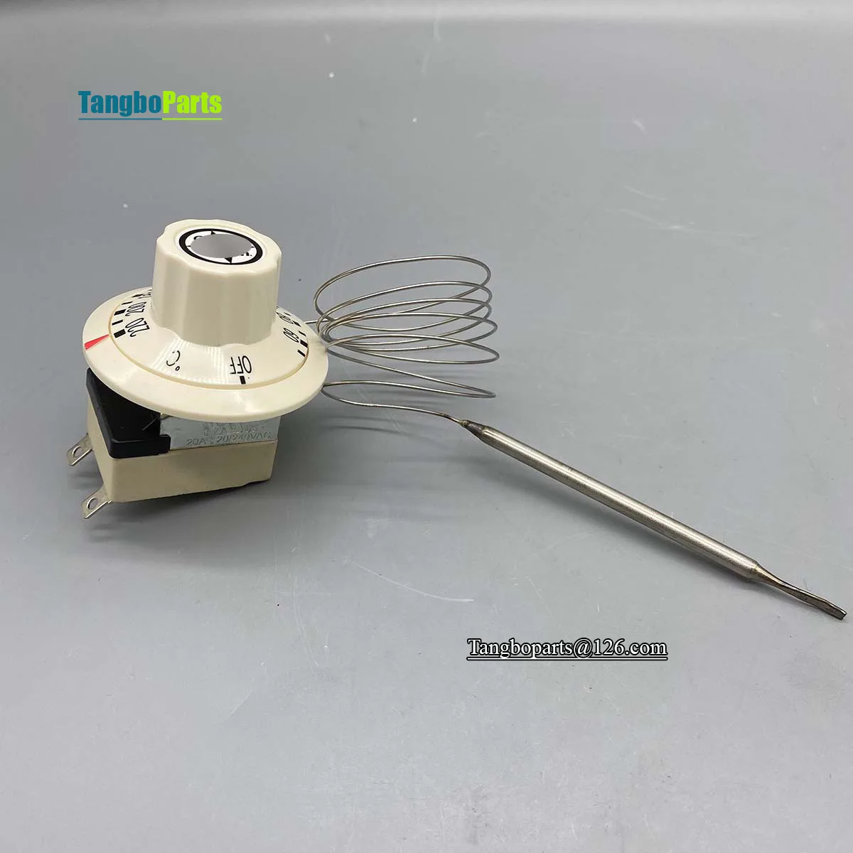 

Adjustable Temperature Switch 20(5)A250V T150 CA220C TU 45DT 50-220℃ Thermostat forElectric Griddle Oven Stove