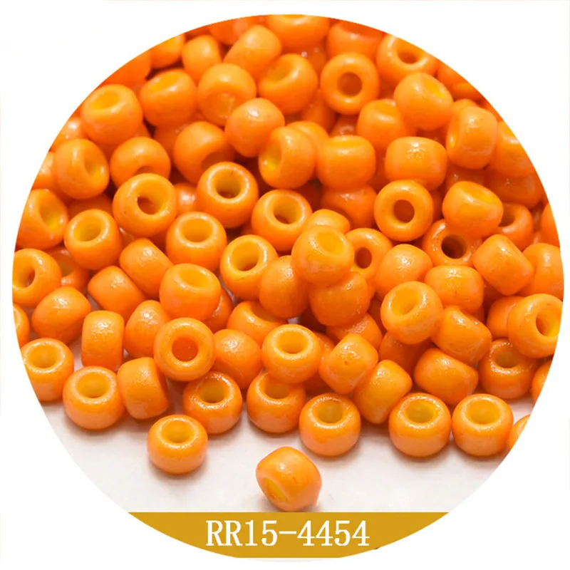 MIYUKI RR15 1.5mm peinture à l'huile perles de rocaille en verre pour broderie française bijoux à bricoler soi-même Bracelet collier artisanat