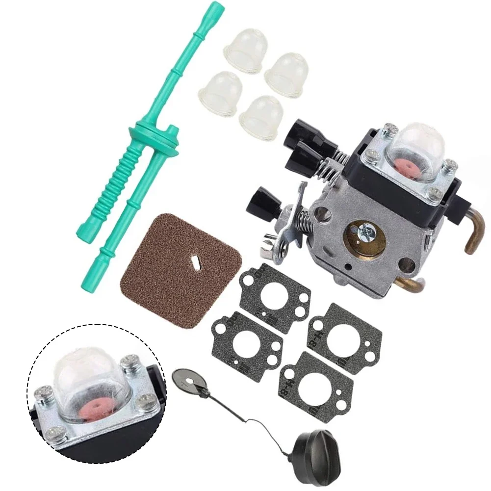 Carburetor For Lawn Mower Models Fs45c Fs45l Fs55c Fs55t Fc55 Km55r Hl45 With Replacement Parts For String Trimmer Engine Repair