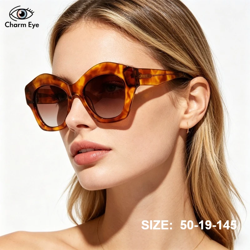 

2026 New High-end Women's Sunglasses Classic Fashion Retro Square Acetate Frame Outdoor Men's Driving Sports Sun Glasses UV400