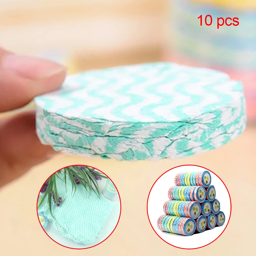 Feian Non Disposable Compressed Towel Traveling Portable Non-woven Eco Towel Color:Sent in Random