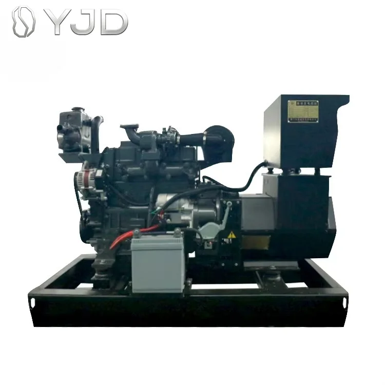 

30 50 100 Kva kw Seawater Cooled Marine diesel Generator Set for Boat Use With Famous Engine Brand
