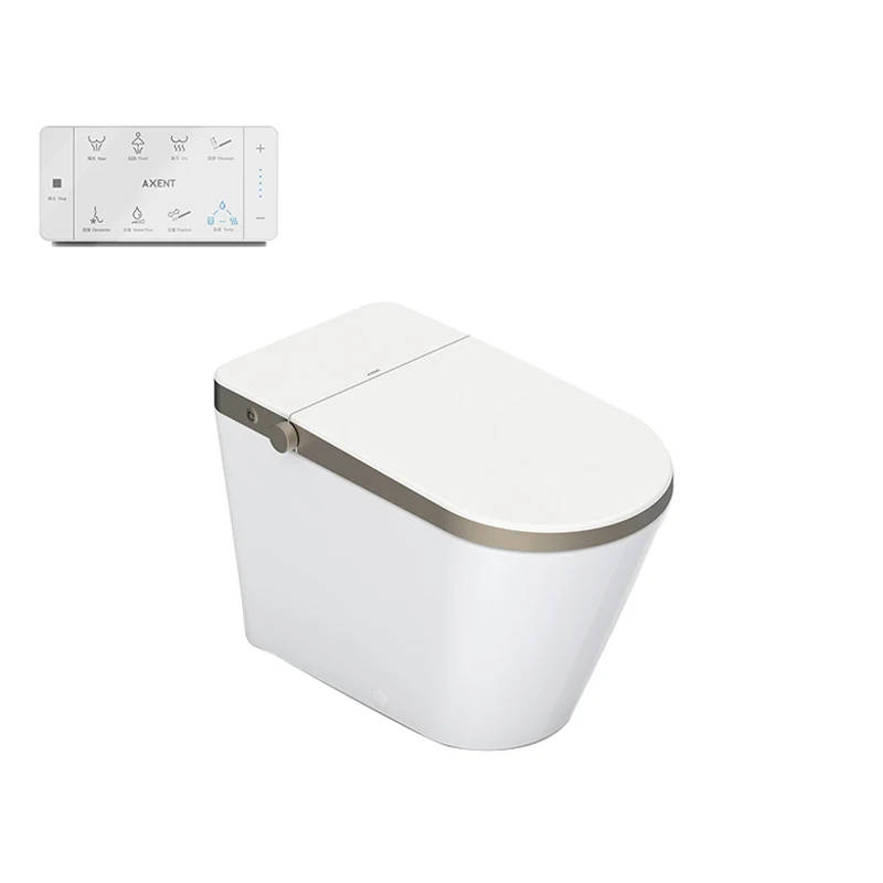 

Современная безрезервуарная керамическая ванная комната для отеля, умный биде, туалет