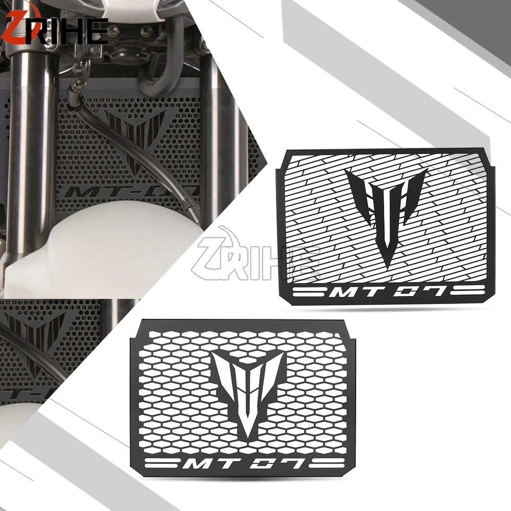 

CNC Aluminum For Yamaha MT07 MT-07 FZ-07 FZ07 2014-2020 2019 2025 2024 Motorcycle Radiator Guard Grille Cover Protector Cooler