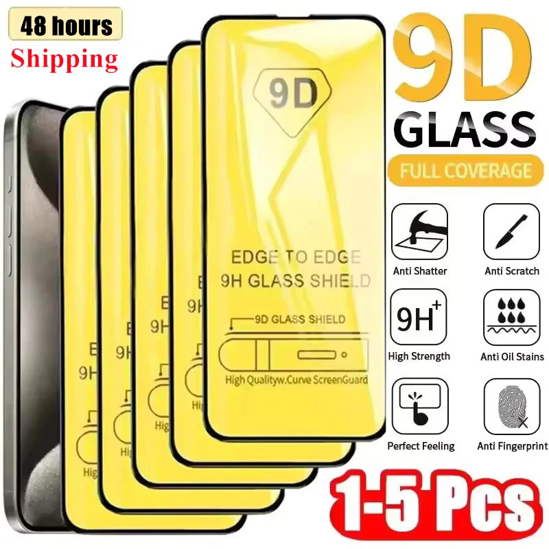 1-5Pcs 9D Hd 8K Tem… - image