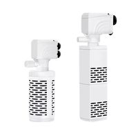 1Pcs Durable Submersible Silent Aquarium Filter Pump 3 in 1 220V Air Oxygen Aerator 4/6/15/20/25/35W Water Change Wave Maker
