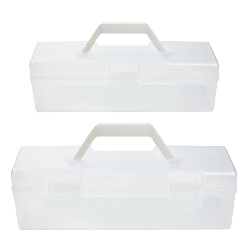 Y1UB Storage Bin Plastic Portable Storage for Small Tools and Materials