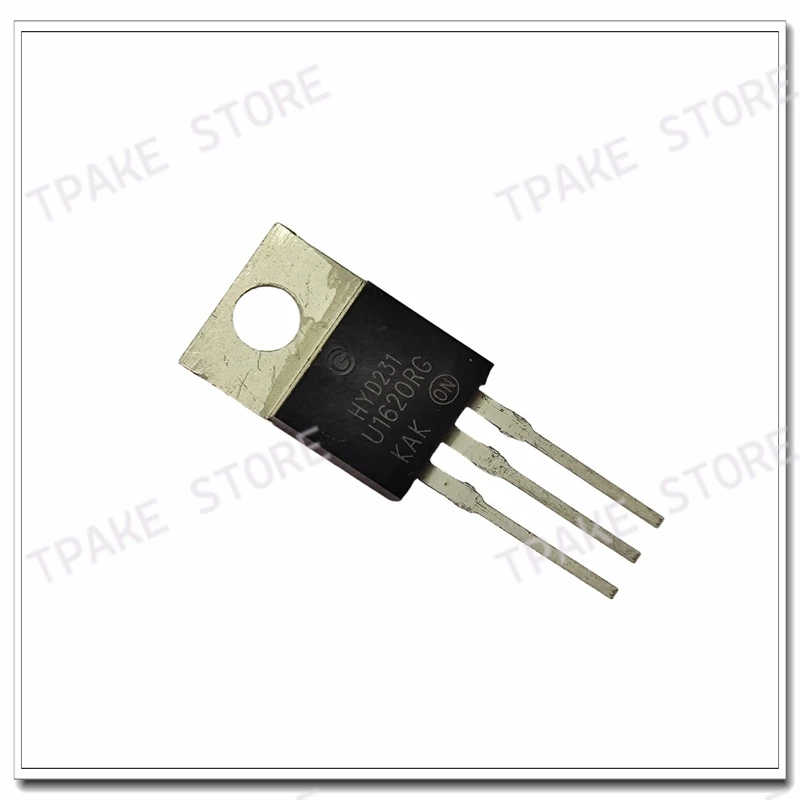 10PC MUR1620CTRG U1620RG 16A 200V KAK TO-220 Fast Recovery Diode FRD