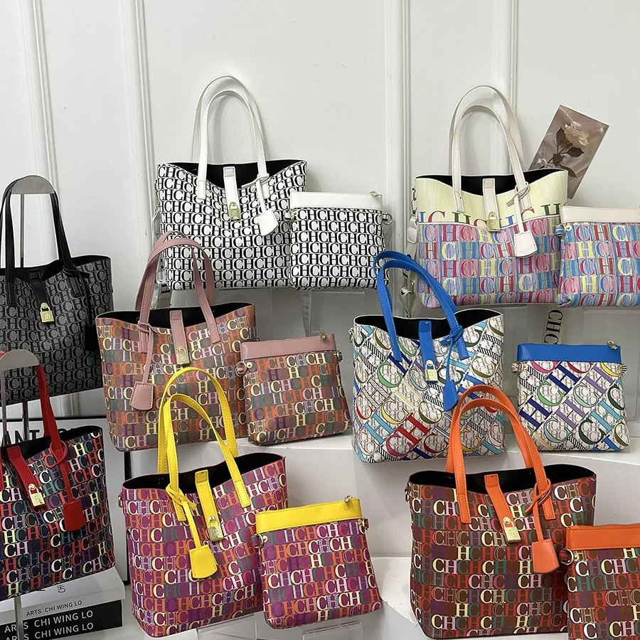 กระเป๋าทรงถังวินเทจปี 2025, กระเป๋าถือหูหิ้วแบบมีลายอักษรสำหรับผู้หญิง, กระเป๋าสะพายข้างลายตัวอักษรแบบลำลอง, กระเป๋าโท้ทอเนกประสงค์สำหรับใช้ได้ทั้งกลางวันและกลางคืน