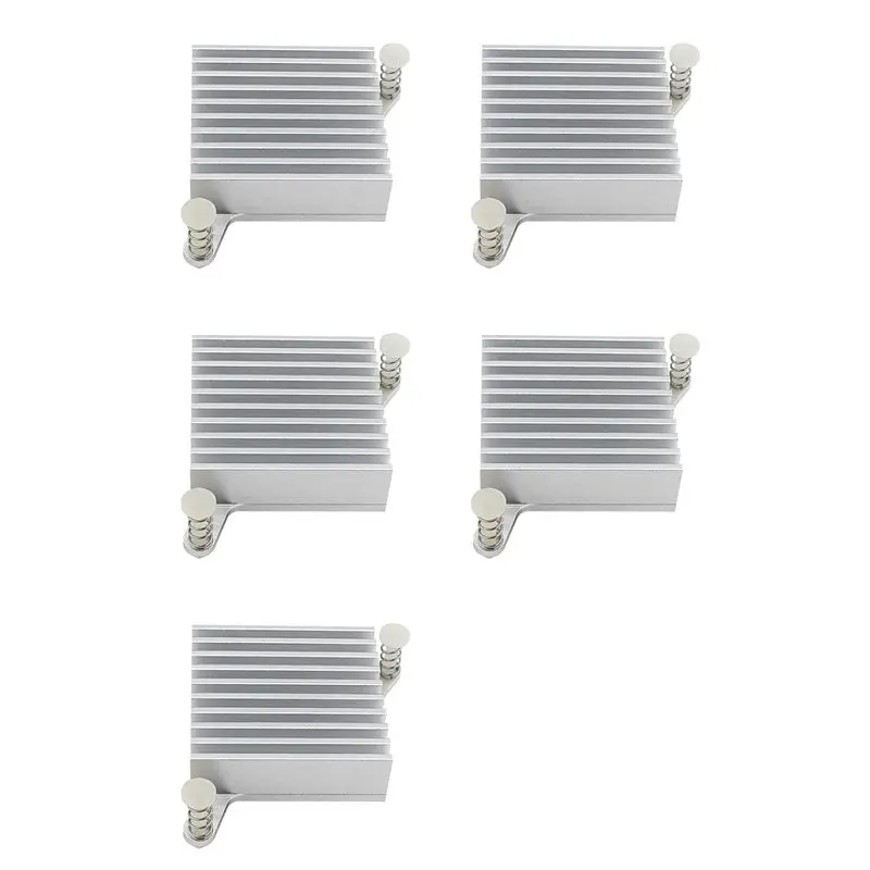 

5X Aluminum Heat Sink For Orange Pi 5 Plus Efficient Cooling Radiator Heatsink Enhanced Thermal Management