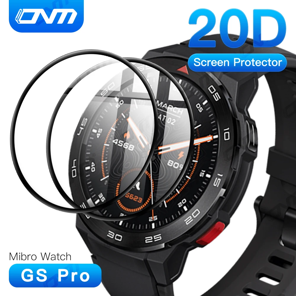 

20D Screen Protector for Mibro Watch GS Pro Anti-scratch Film for Mibro GS Pro Full Coverage Ultra-HD Protective Film(Not Glass)